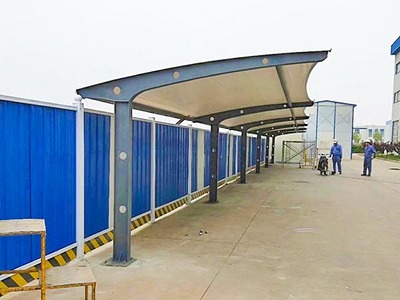 膜結(jié)構(gòu)車棚建設(shè)中金屬結(jié)構(gòu)的多種連接方式詳解